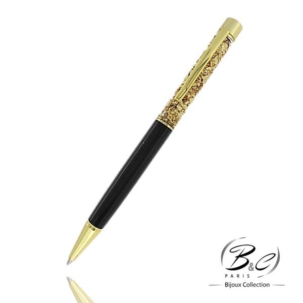Stylo feuille d'or